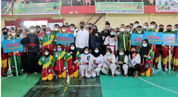 Walikota Buka Kejuaraan Cabor Se-Kota Medan