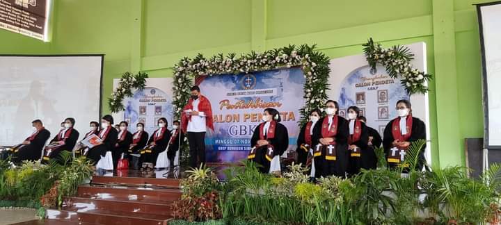 Walikota Medan Hadiri Pengukuhan 20 Pendeta GBKP