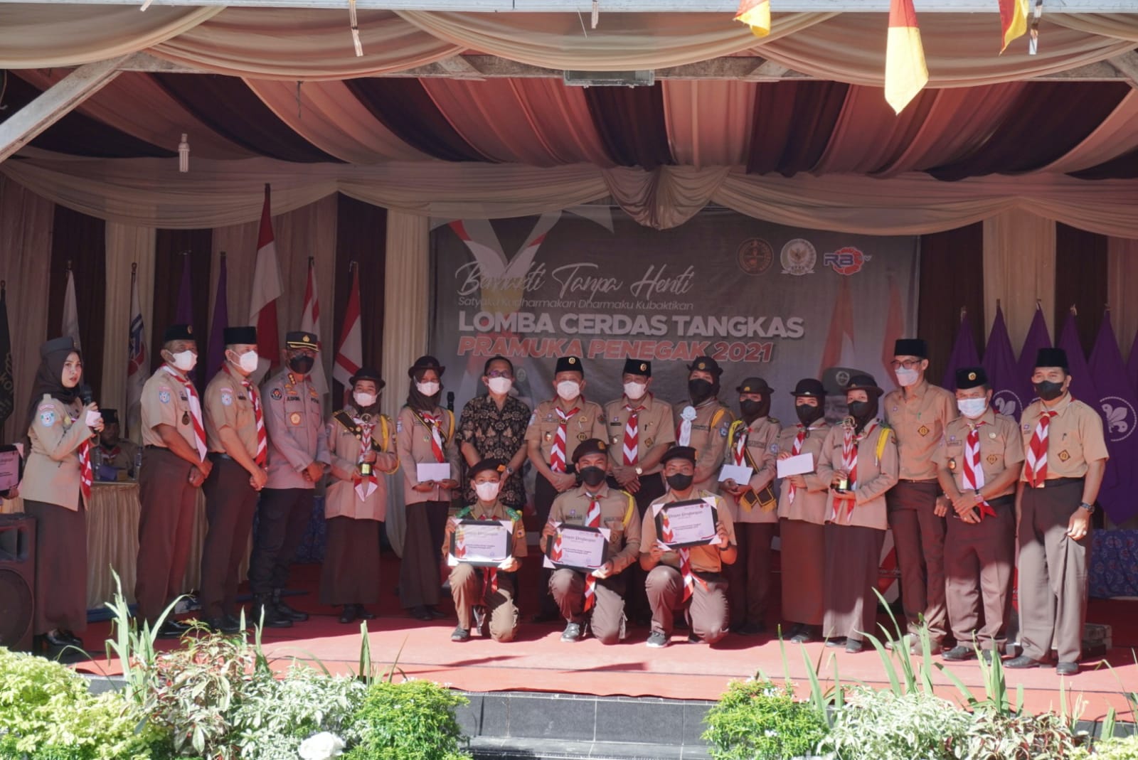 Sekda Hamka Ajak Pramuka Sukseskan Vaksinasi COVID-19 dan Disiplin Prokes