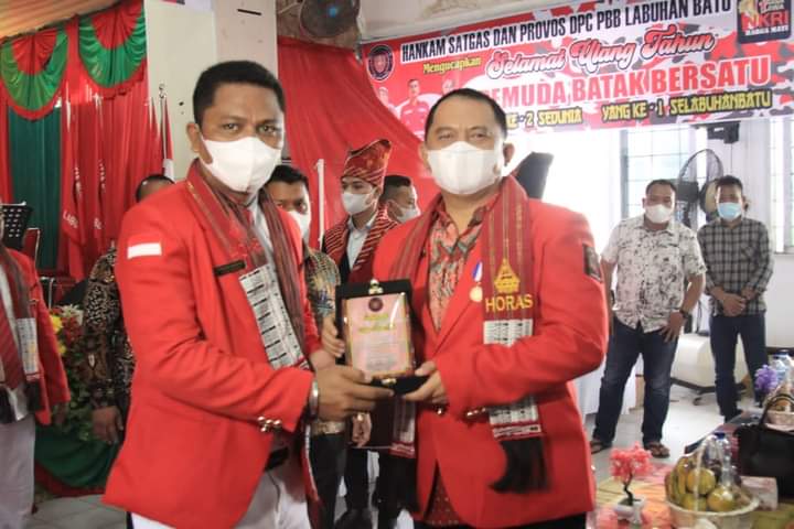 Bupati dan Wabup Labuhanbatu Hadiri Peringatan HUT DPC PBB