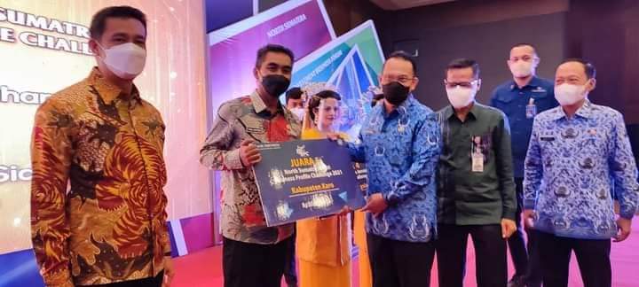 Pemkab Karo Raih Peringkat 5 NSIBF Tahun 2021