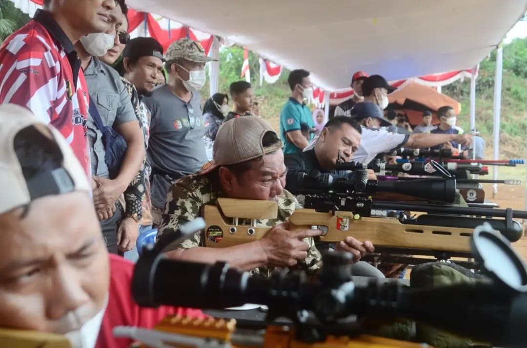 Kejuaraan Menembak Senapan Angin PCP Piala Gubernur 200 Penembak Adu Jitu