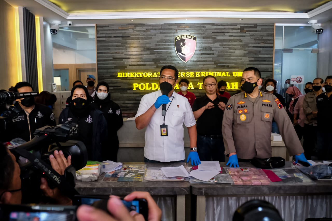 Polda Jateng Ungkap Kasus Gendam Kerugian Ditaksir Capai 3 Milyar Rupiah