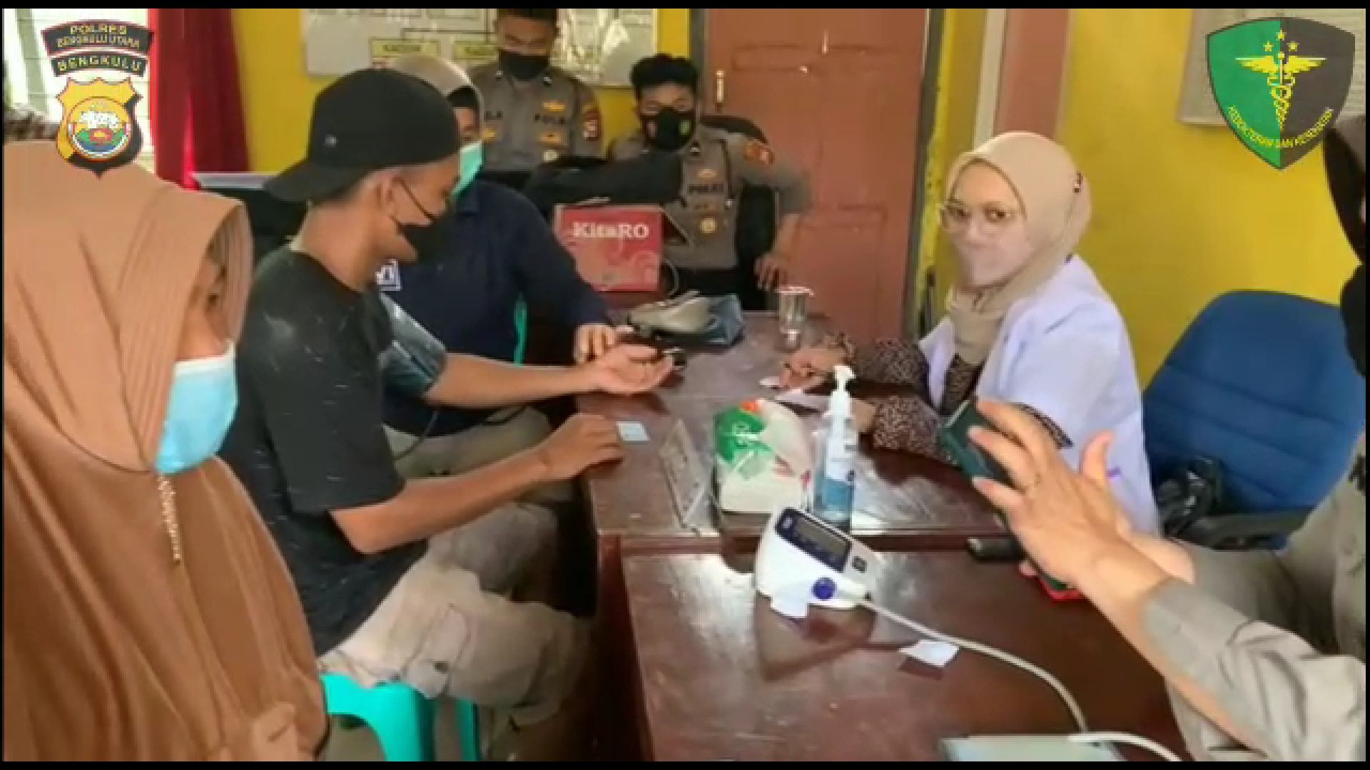 Sasar Pendesaan Polres BU Tekan Laju Covid-19 dengan Edukasi Prokes dan Vaksinasi