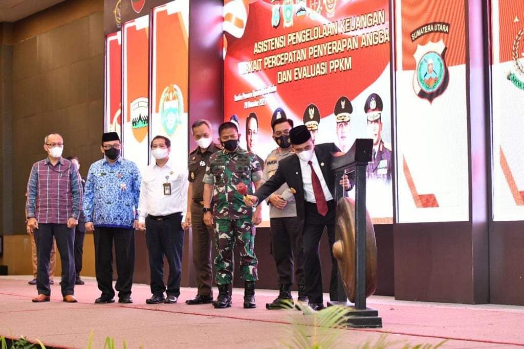 Realisasi Anggaran Pemprovsu Dan Pemkab Batu Bara Sentuh 70 Persen