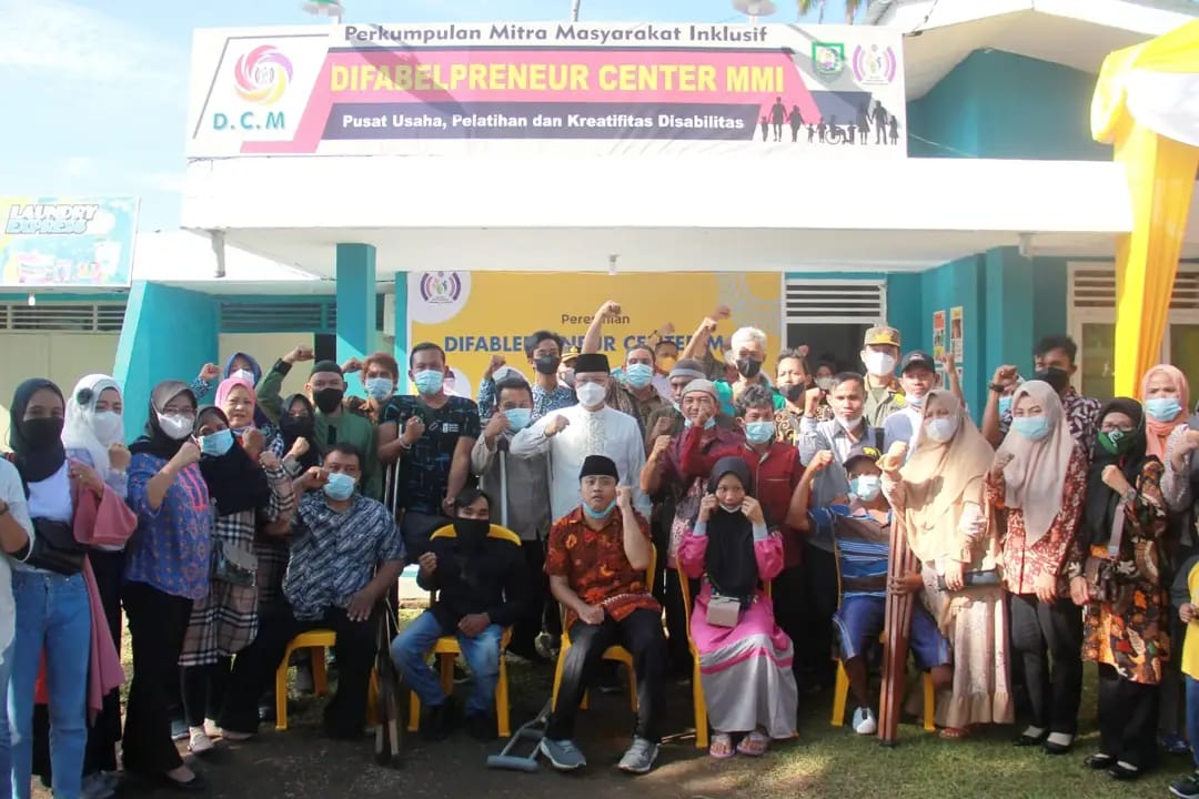 Gubernur Rohidin Resmikan Difablepreneur Center Bengkulu