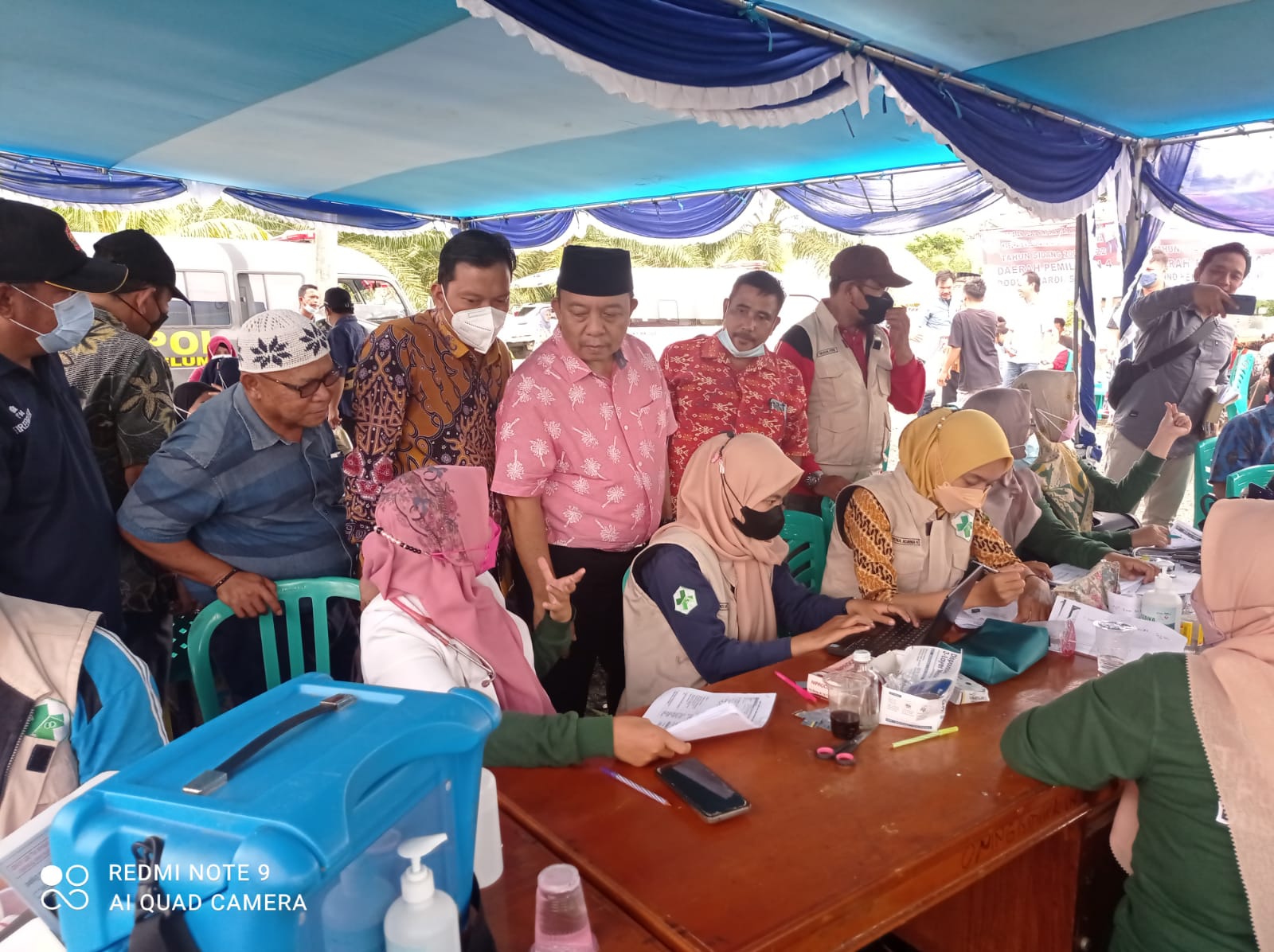 Ketua DPRD Seluma Gelar Reses Sekaligus Vaksinasi Massal di Dua Titik