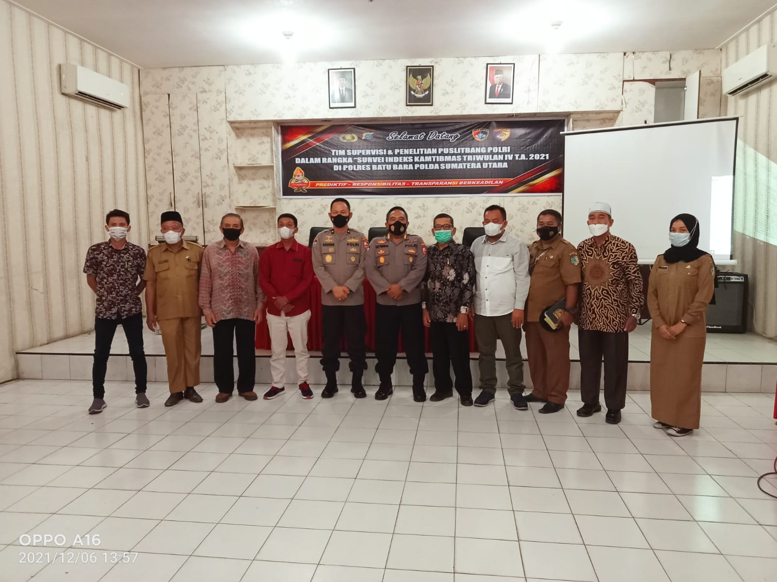  Tim Supervisi dan Puslitbang Polri Survei Indeks Kamtibmas di Polres Batubara