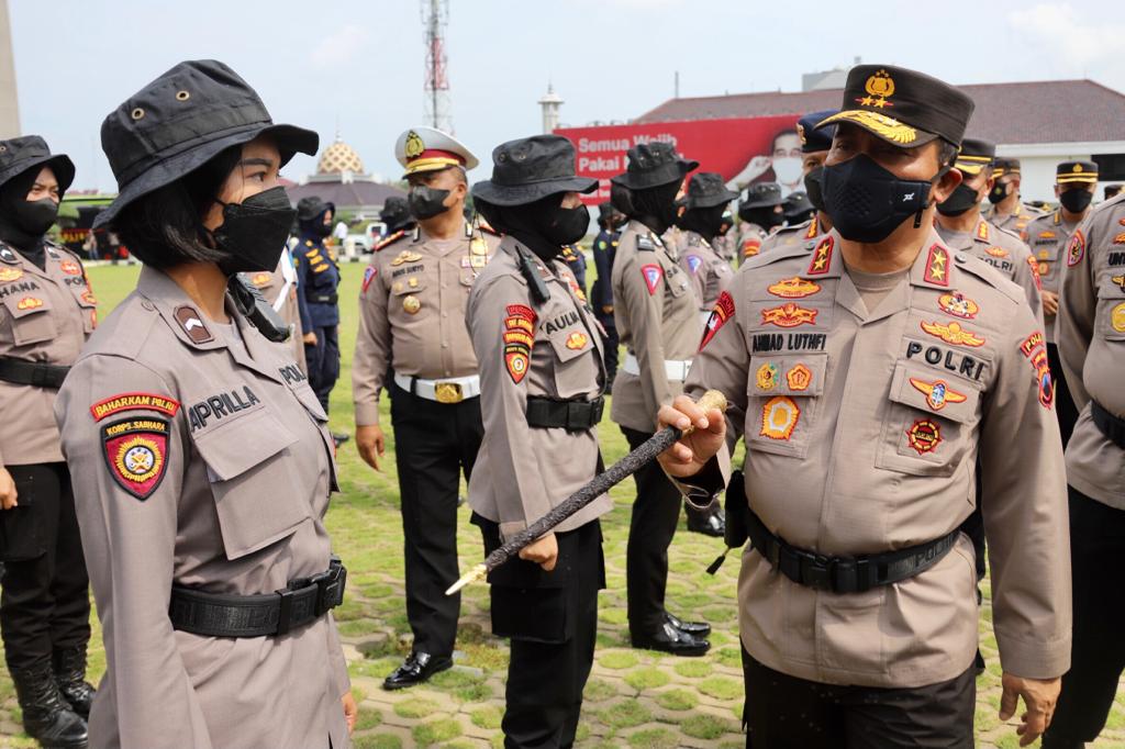Polda Jateng Berangkatkan 85 Personel Multifungsi
