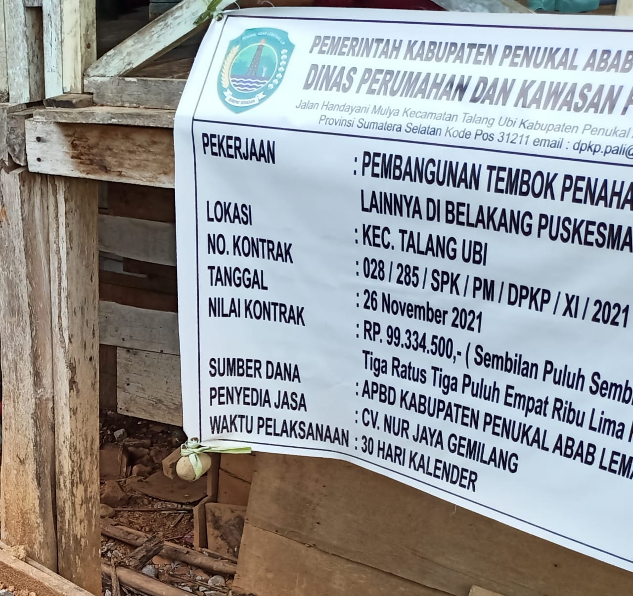 Masyarakat Minta BKD dan Inspektorat Periksa Oknum TKS yang Bermain Proyek