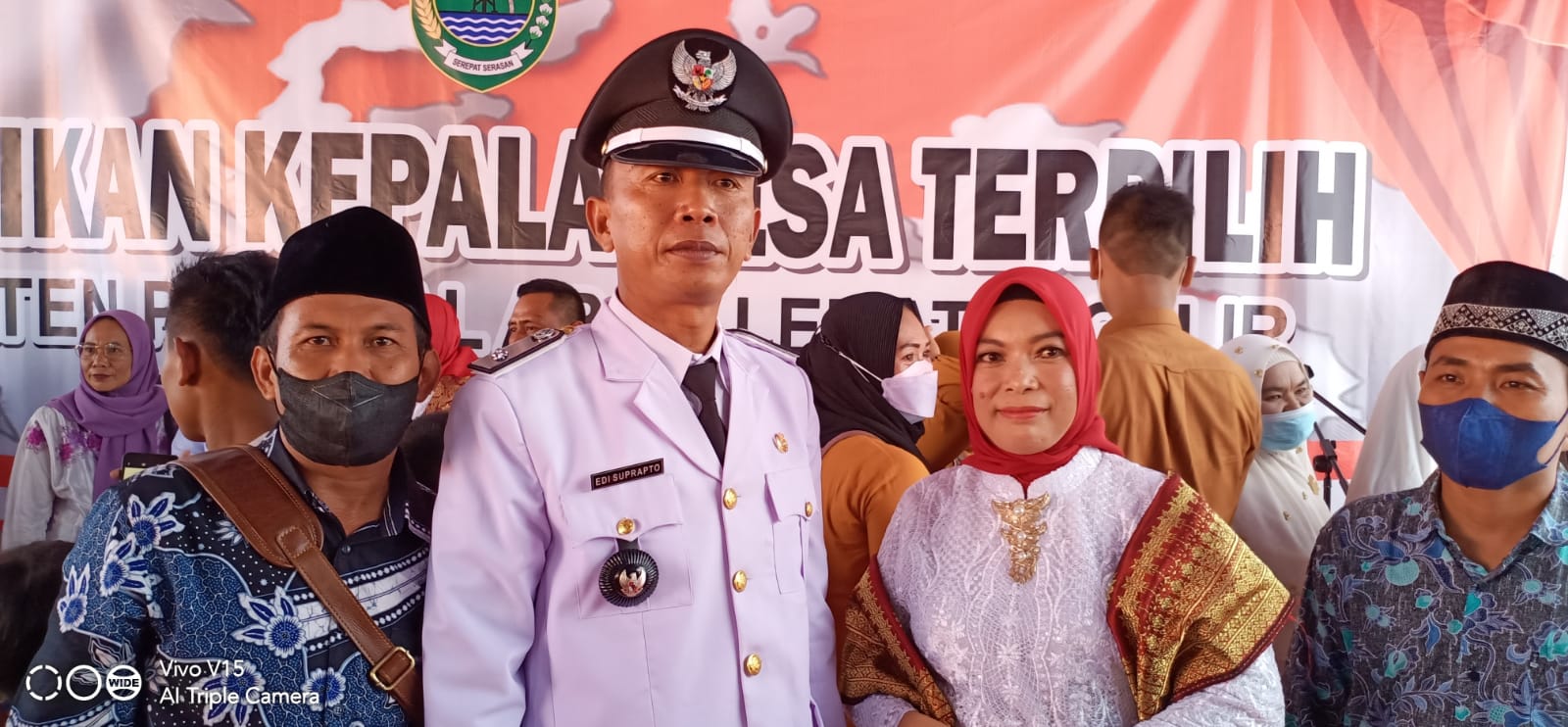 Edi Suprapto Resmi Dilantik Jadi Kepala Desa Benakat Minyak