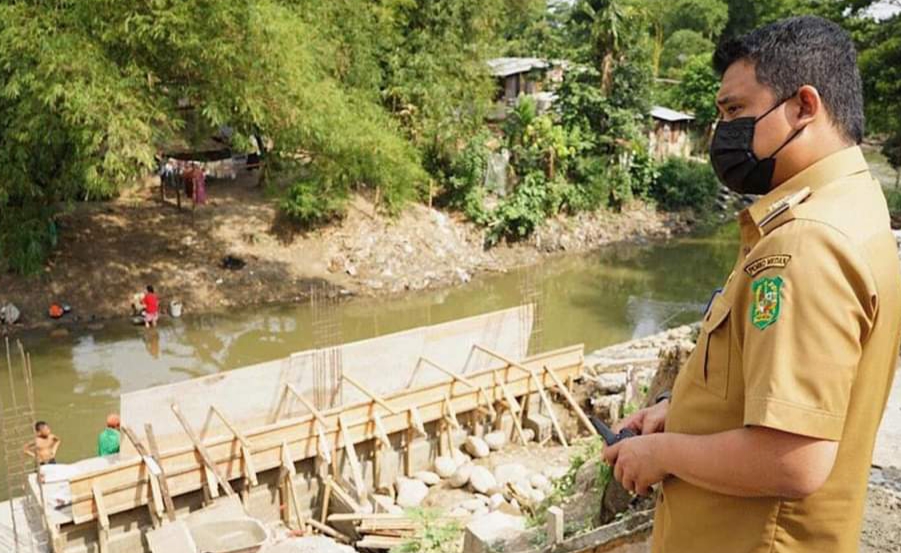 Atasi Banjir Pemko Medan Normalisasi Sungai Bedera