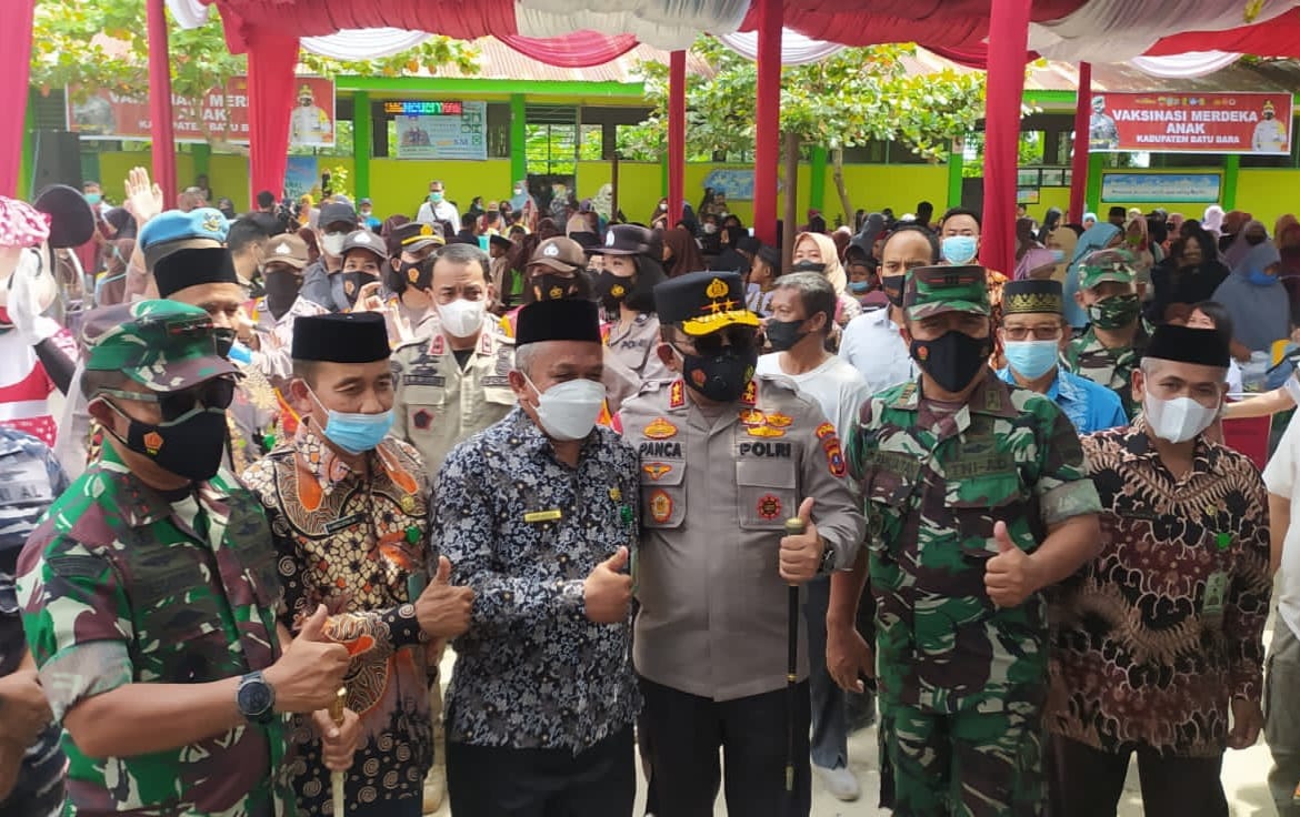 Kakan Kemenag Batubara Apresiasi Vaksinasi Merdeka Anak