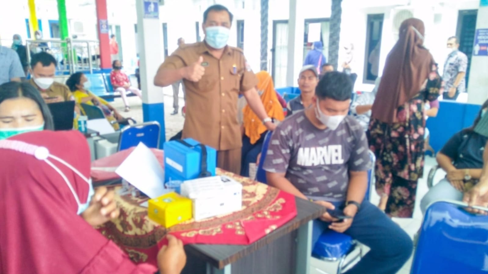 Disdukcapil Deli Serdang Dukung Program Percepatan Vaksinasi