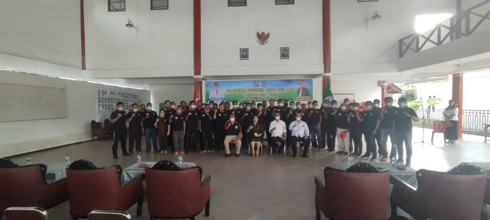 Pengurus ASKAB PSSI Karo 2021-2025 Resmi Dilantik