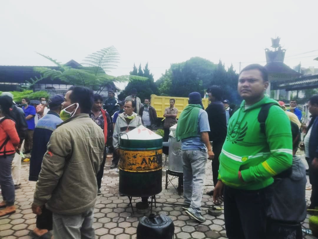 Terkait LUT Bagi Pengungsi Erupsi Sinabung Tahap Ketiga Ini Penjelasan Wabup