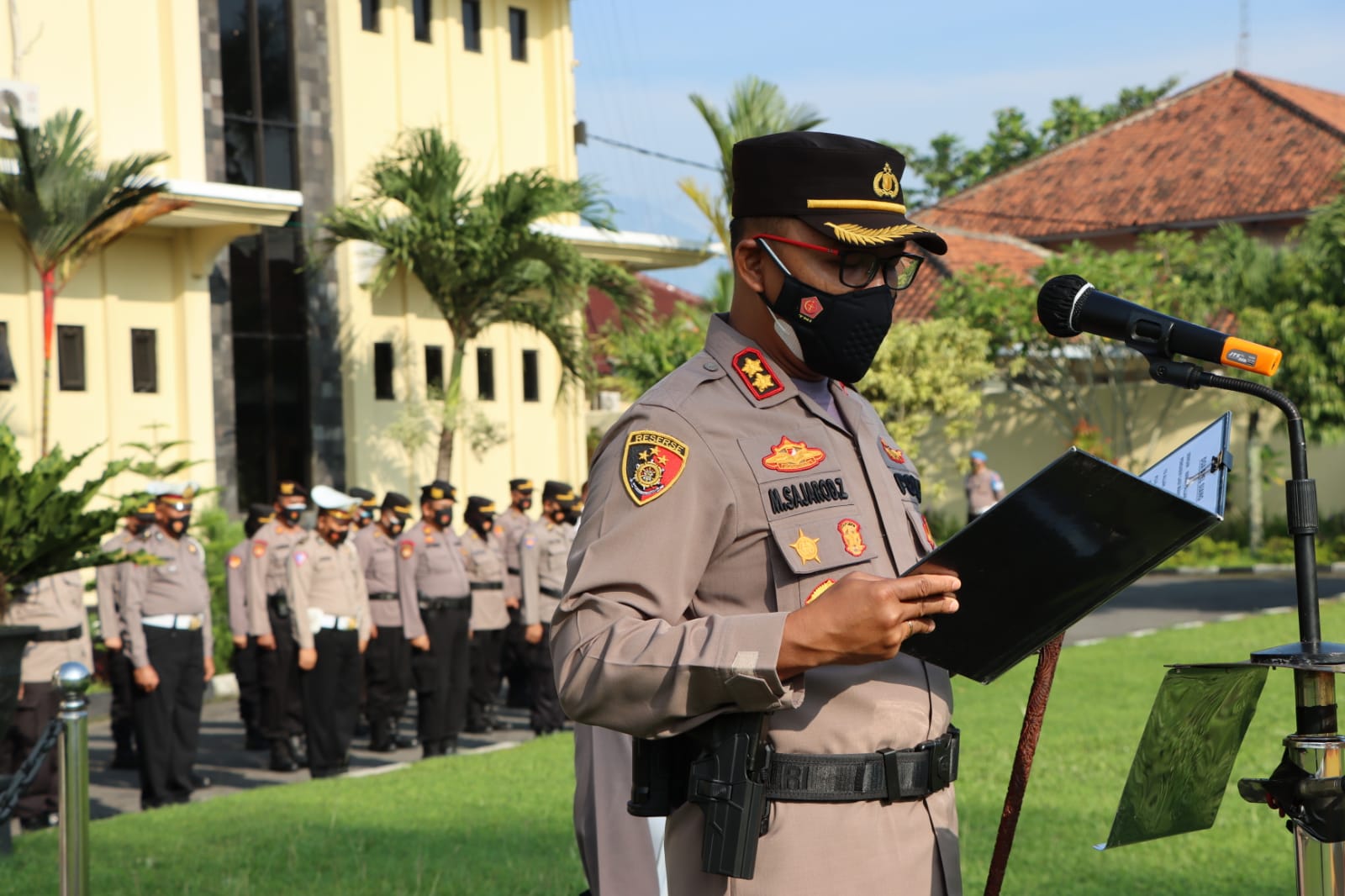 Kapolres Magelang Targetkan Vaksinasi Anak Selesai Akhir Januari 2022