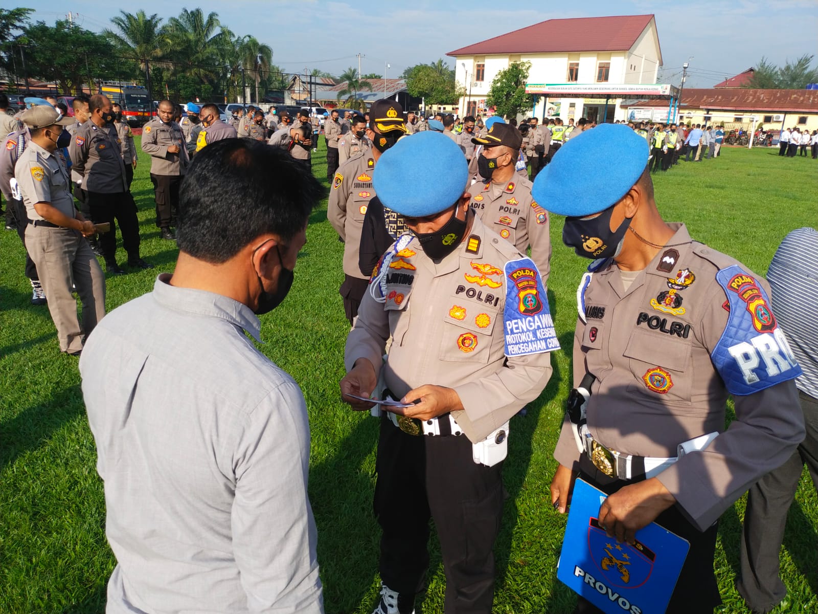Poldasu Gelar Ops Gaktiblin di Polresta Deli Serdang