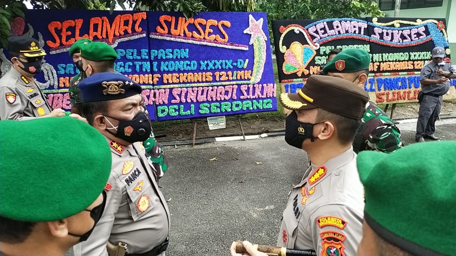 Kapolresta Deli Serdang Hadiri Acara Pengantaran Satgas BGC TNI Kongo XXXIX-D Monusco Kongo