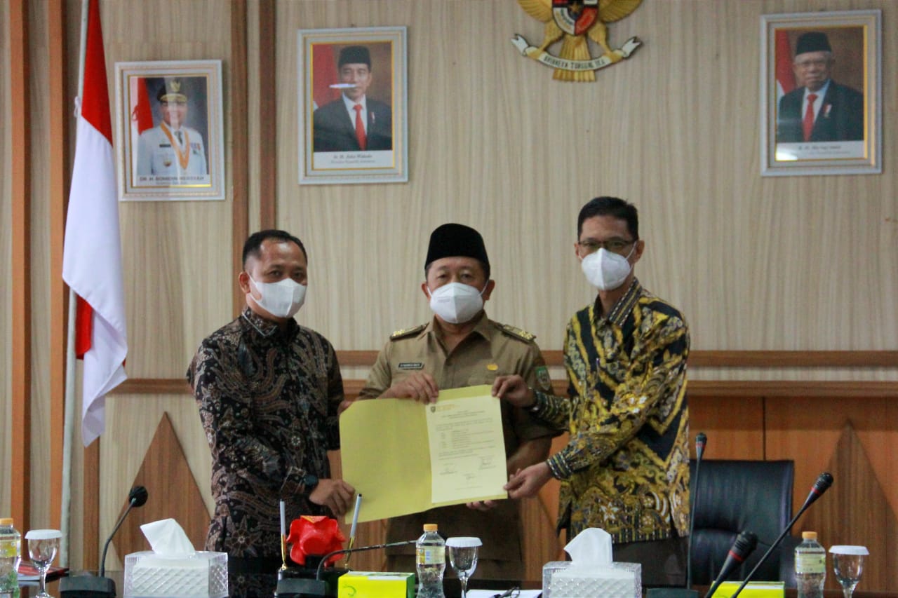 Pisah Sambut PT Bimex (Perseroda) Diharapkan Jadi Perusahaan Skala Nasional