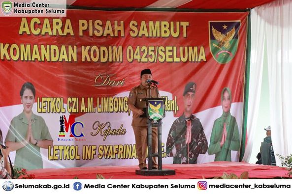 Pisah Sambut Komandan  Kodim 0425 Seluma 