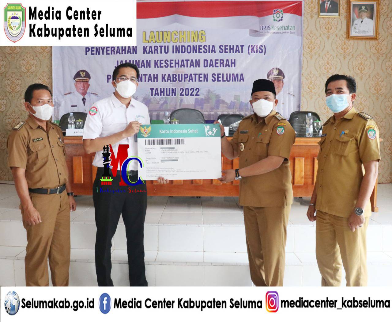 Launching Penyerahan Kartu Indonesia Sehat ( KIS )