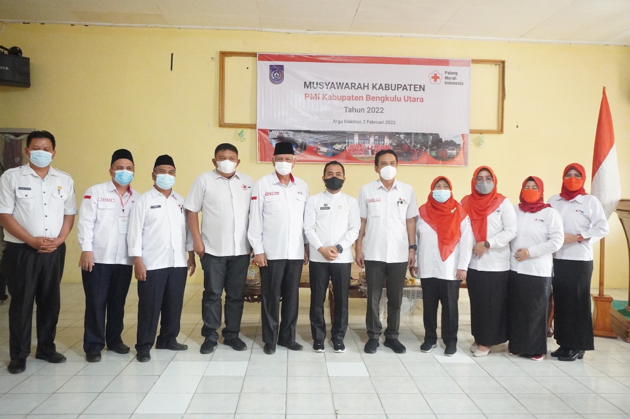 Pemkab BU hadiri Muskab Palang Merah Indonesia (PMI)