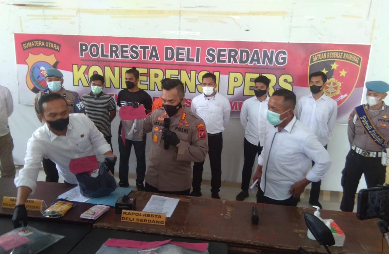 Kapolresta Deli Serdang Ungkap Pelaku Pembunuhan Wanita di Persawahan