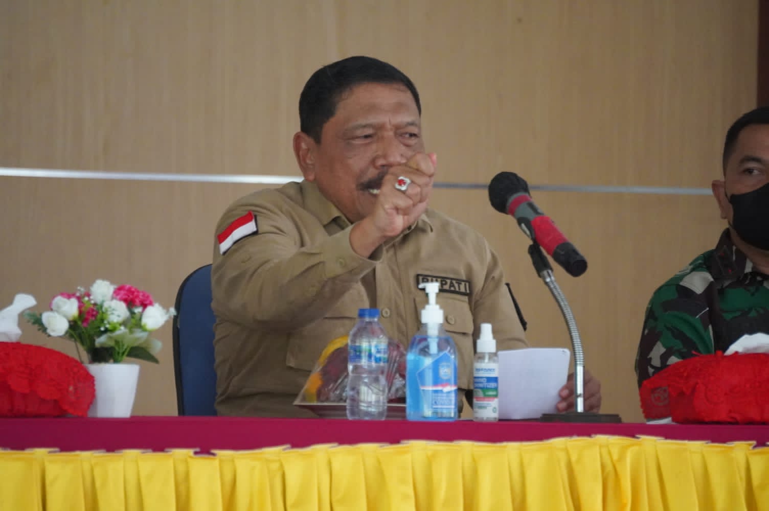 Gerak Cepat Pemkab BU Tindak Lanjuti Arahan Presiden Jokowi untuk Mencegah Varian Baru dan Penanganan Covid-19