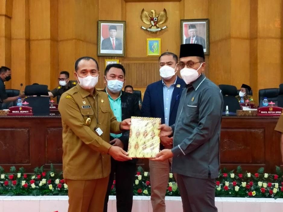 DPRD Batubara Gelar Rapat Paripurna Penyampaian Empat Nota Ranperda