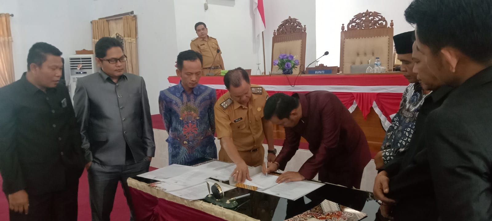 DPRD Seluma Gelar Paripurna Pemilihan dan Penetapan Alat Kelengkapan Dewan 