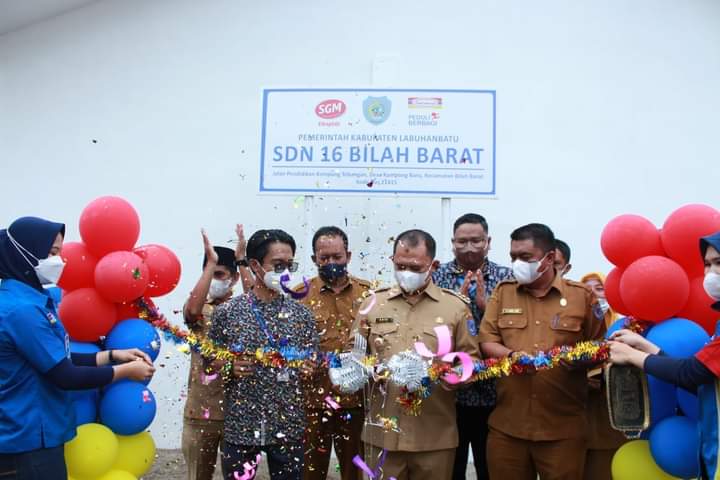 Ruang Rehabilitasi SDN Janji Diresmikan Langsung Oleh Bupati Labuhanbatu