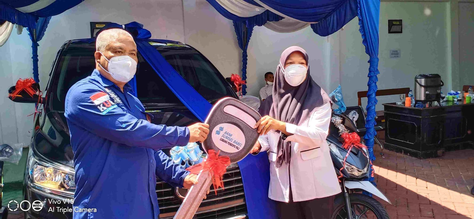 Kasmawati Pemenang Grand Prize Innova Reborn Tabungan Pesirah BSB Pendopo 