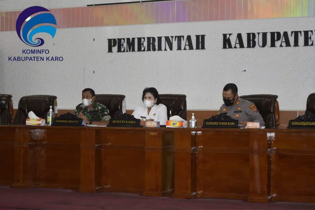Bupati Dan Kapolres Tanah Karo Himbau Masyarakat Vaksinasi Booster