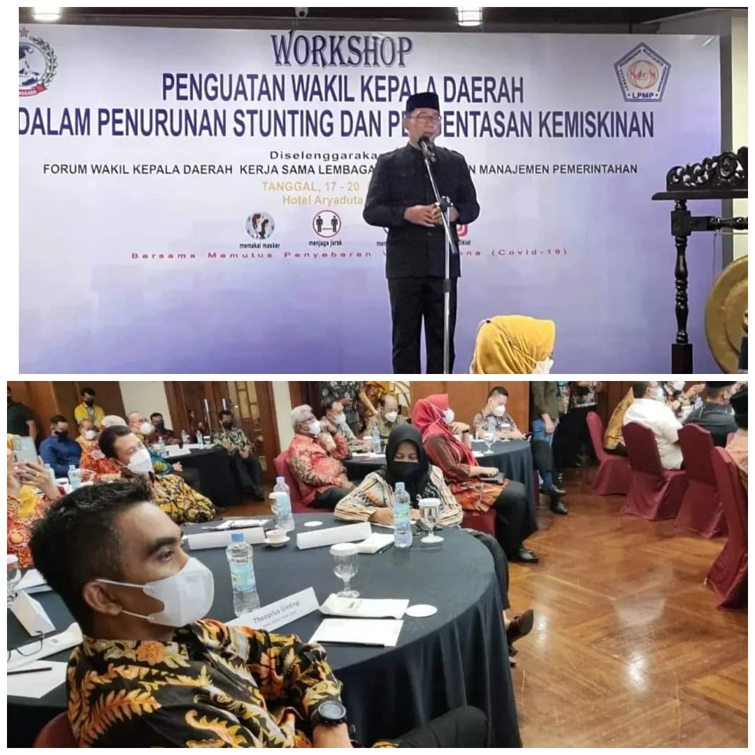 Wabup Karo Hadiri Pembukaan Workshop Di Jabar
