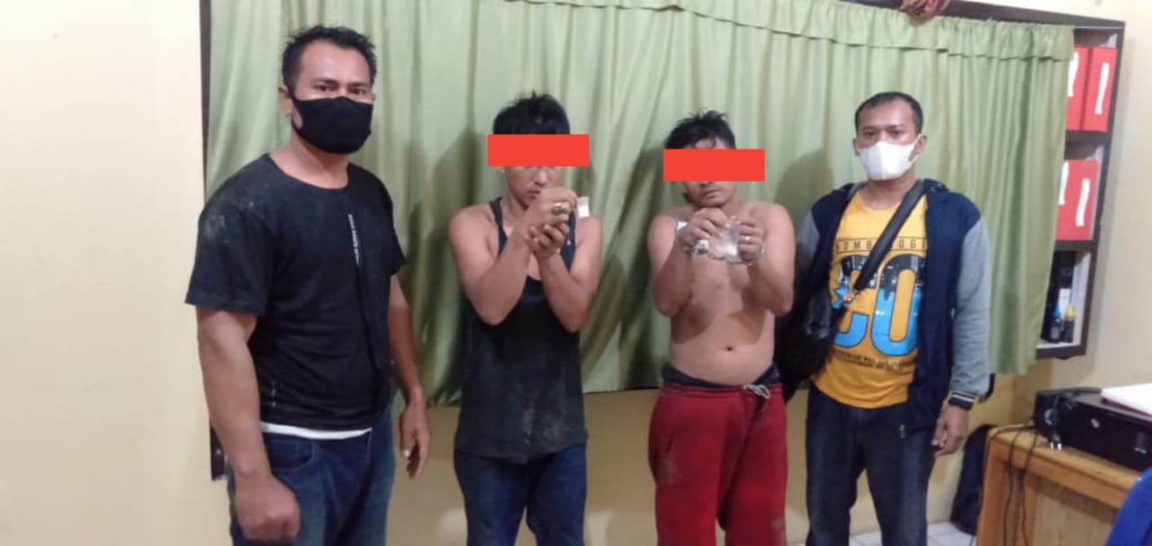 Polsek BP Mandoge Amankan Pengedar Sabu di Kampung Melati Desa Padang Pulau