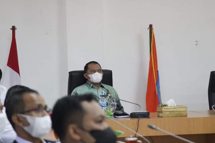 Bupati Labuhanbatu Ikuti Rakor Pemberantasan Korupsi