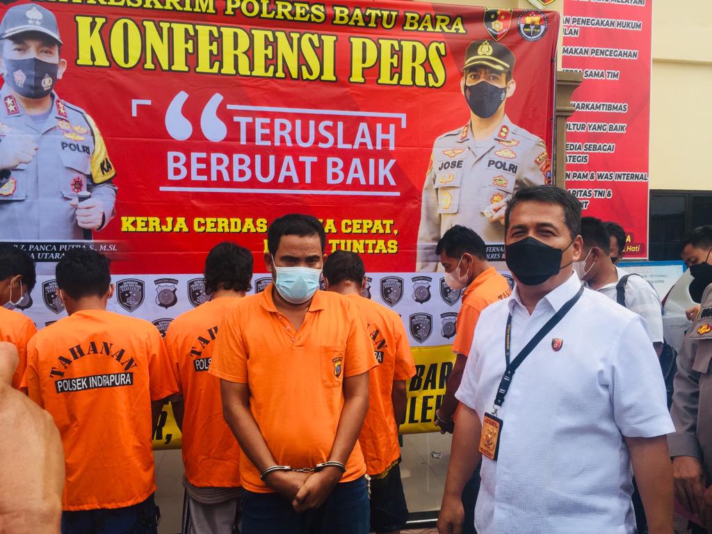 Modus Rental Mobil Residivis Penggelapan Asal Riau Diringkus Polres Batubara