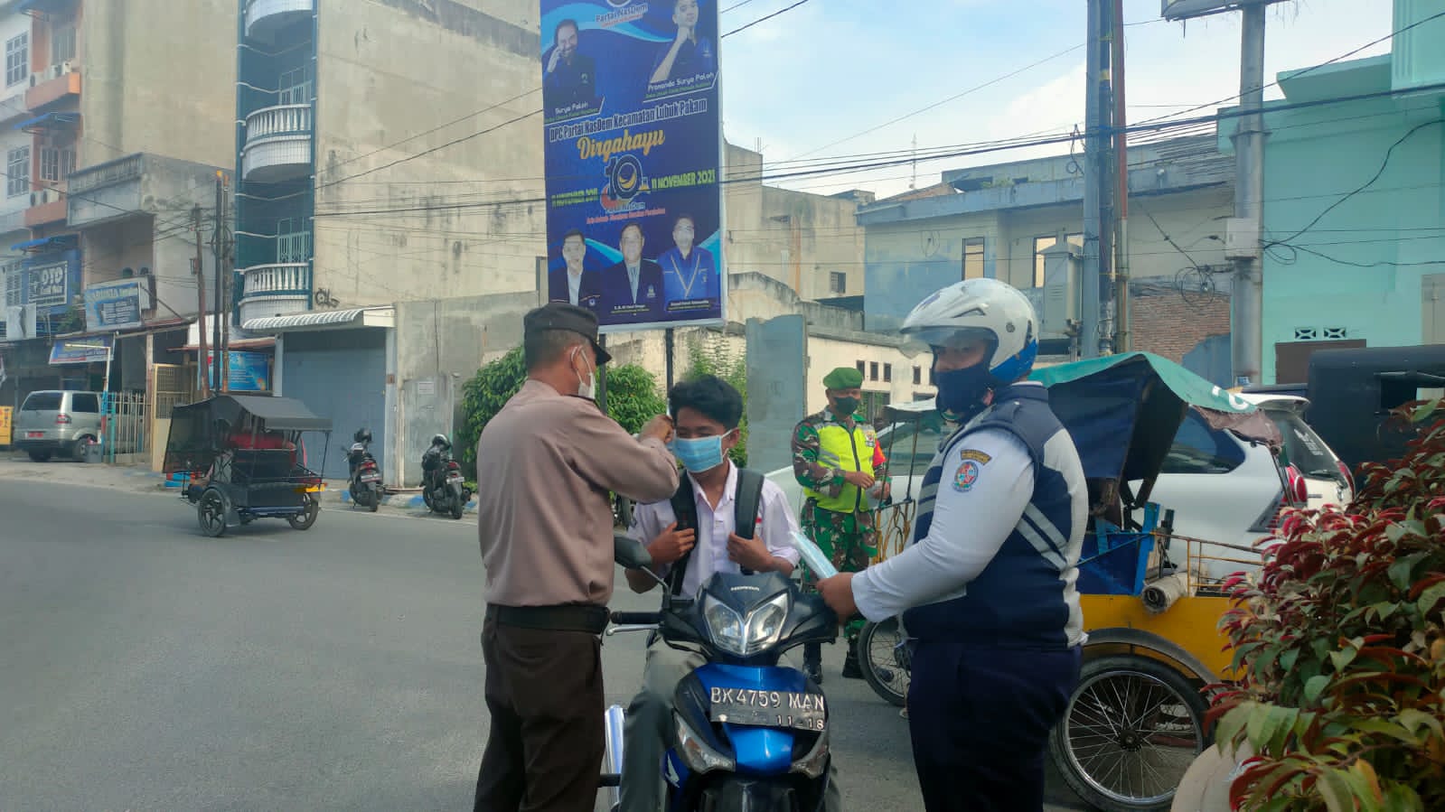 Polresta Deli Serdang Antisipasi Penyebaran Wabah Covid-19