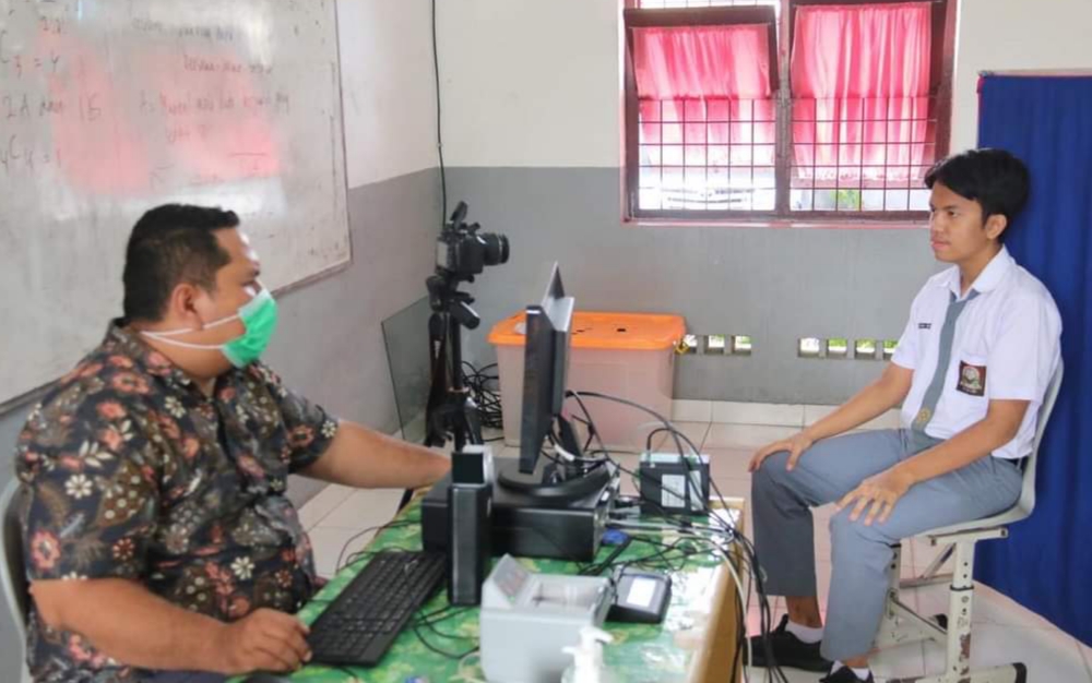 Pemko Medan Gelar Perekaman KTP Elektronik Bagi Pelajar