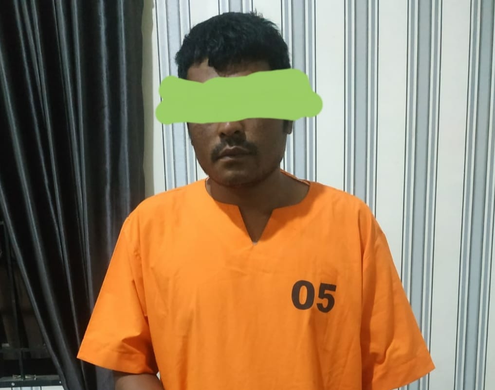 Berusaha Kabur ke Sungai Bandar Sabu Ditangkap Tekab Polres Tanah Karo
