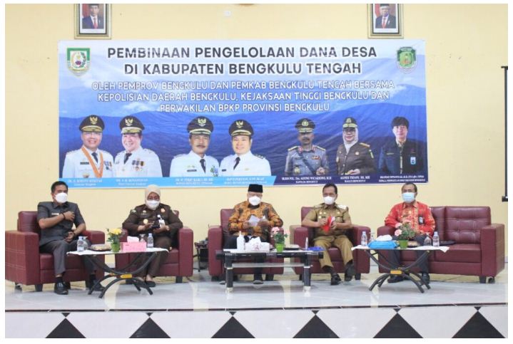 Pembinaan Pengelolaan Dana Desa Oleh Pemprov Kejati Polda Dan BPKP Provinsi Bengkulu