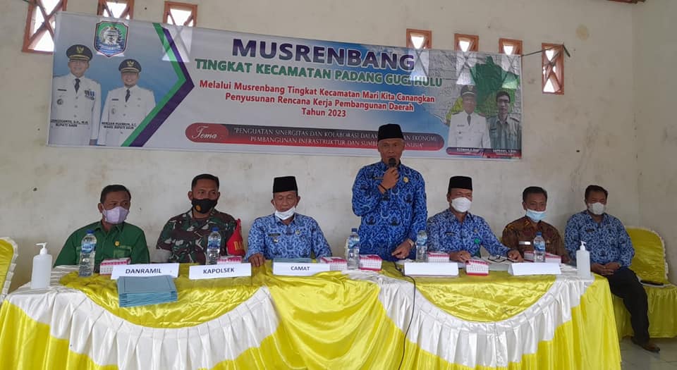 Hadiri Musrenbang Kecamatan Asisten I Minta OPD sinergikan Program