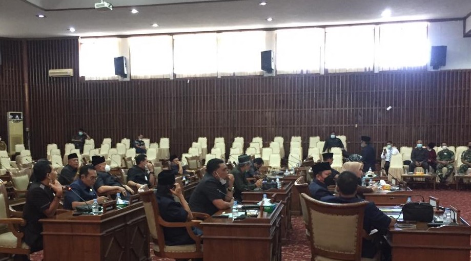 Raperda BMA Disampaikan di Paripurna DPRD Provinsi