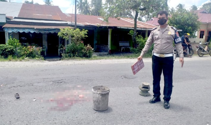 Bocah di Batubara Tewas Ditabrak Truk Kontainer