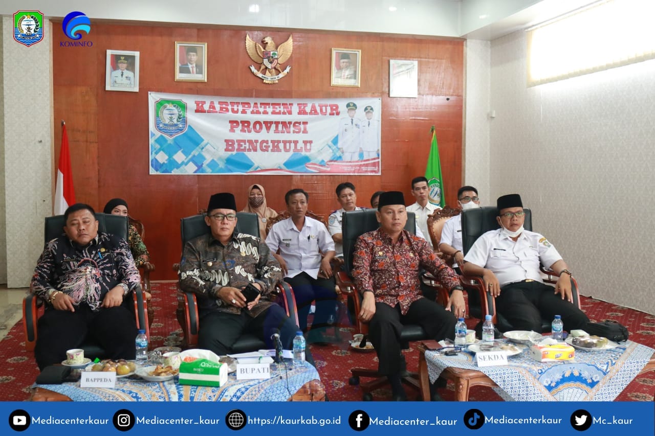 Bupati Kaur Ikuti Musrenbang Provinsi Bengkulu Tahun 2022 Secara Virtual