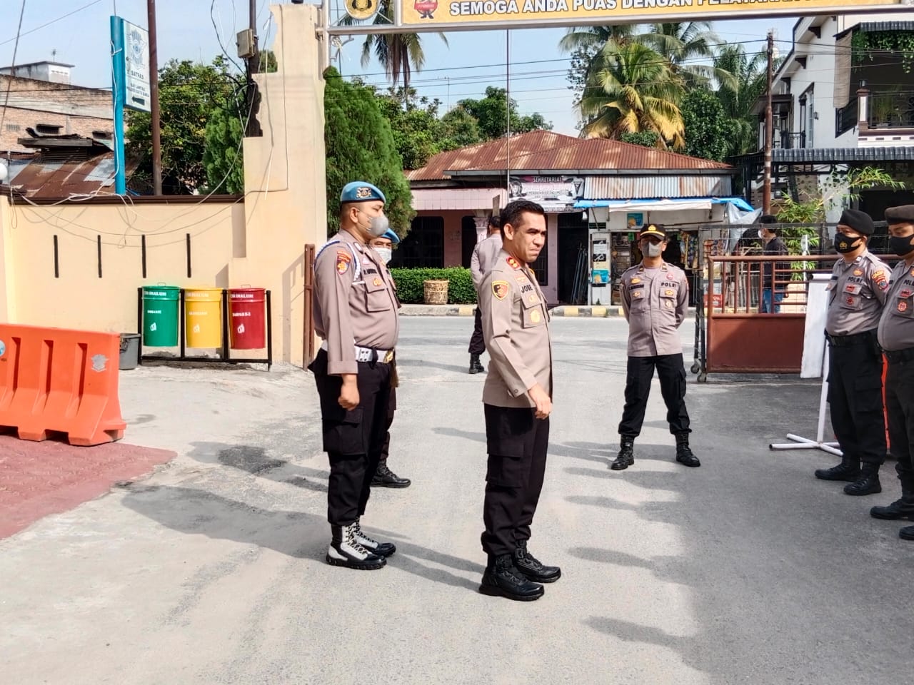Tingkatkan Kedisiplinan Kapolres Batubara Beri Arahan Kepada Personil