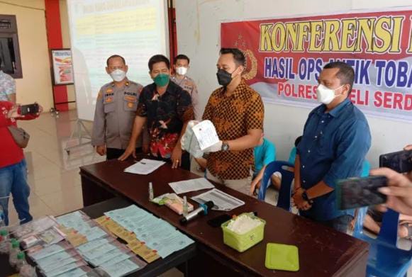 Polresta Deliserdang Amankan 31 Orang Dalam Ops Antik Toba 2022