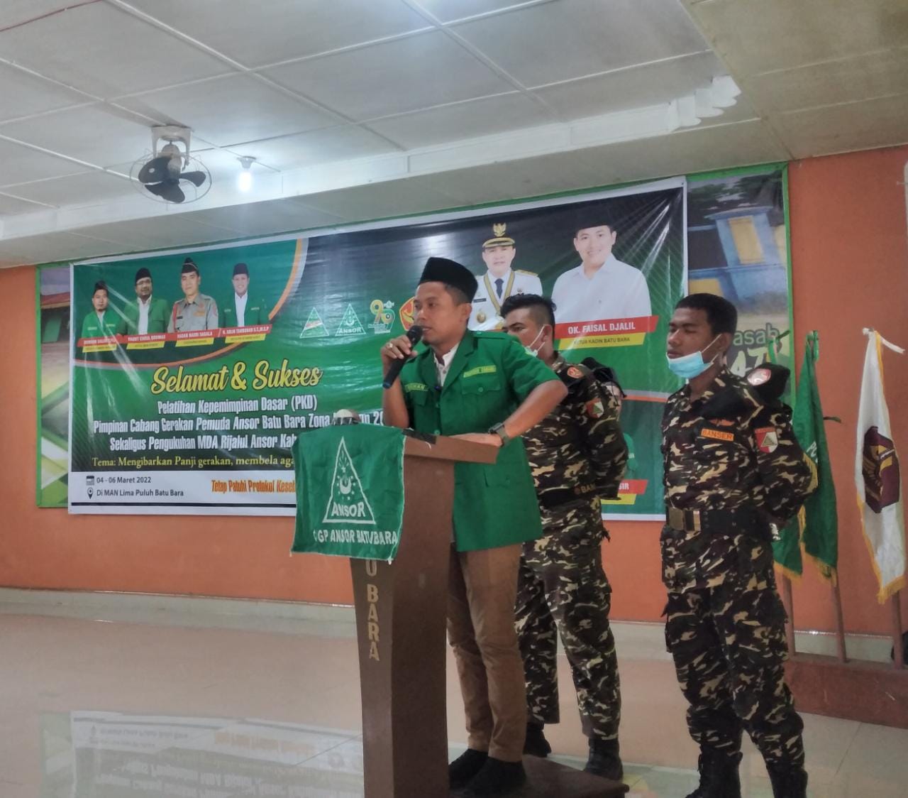 GP Ansor Batubara Gelar Kaderisasi Zona 2