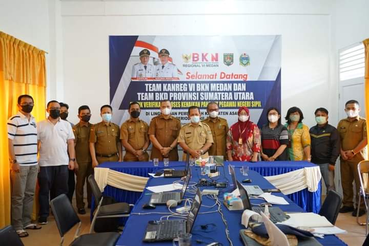 Pemkab Asahan Usulkan 1.011 PNS Ikuti Rekapitulasi Kenaikan Pangkat